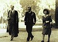 Lord Mountbatten with Arthur Foot at The Doon School, 13 February, 1948