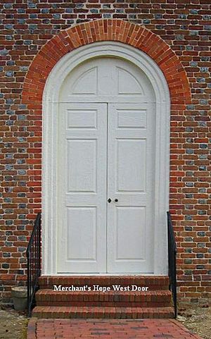 Merchant's hope west door