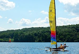 Moraine State Park Sailing