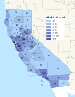 NRHP California Map.svg