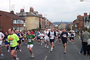 Reading Half Marathon in 2004