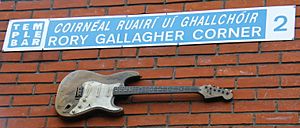 Rory Gallagher Corner, Temple Bar, Dublin