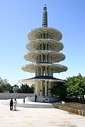 San Francisco japantowns peace tower