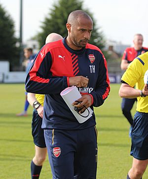 Thierry Henry Arsenal U19s Vs Olympiacos (21650432628)