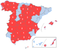 Toros de Osborne por provincias