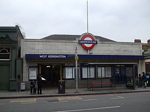 West Kensington stn building