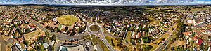 Aerial perspective of Bacchus Marsh