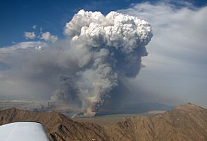 Arizona Bushfire Pyrocumulus