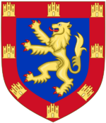 Arms of Alphonso of Brienne