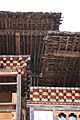 Bhutan architecture dzong roof