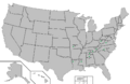 Bible-minded Cities map