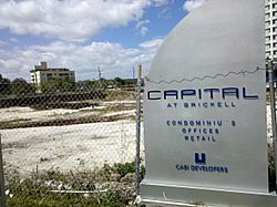Capital at Brickell site in March 2011