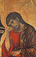 Cimabue - Crucifix (detail) - WGA04929