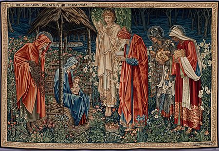 Edward Burne-Jones - The Adoration of the Magi - Google Art Project