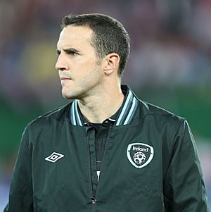 FIFA WC-qualification 2014 - Austria vs Ireland 2013-09-10 - John O'Shea 01.jpg