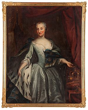 Georg Engelhard Schröder - Ulrika Eleonora Queen of Sweden