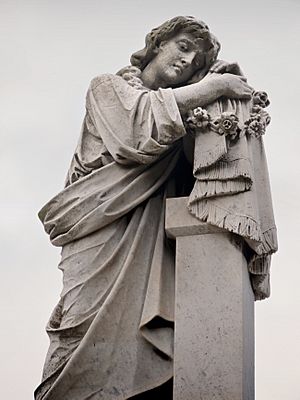 Ghirardelli tomb statue