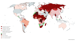 Global effect of 1989-1991 Revolutions