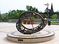 Horsham Heritage Sundial in The Forum - geograph.org.uk - 417435