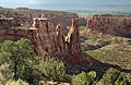 Kissing Couple and Monument Canyon