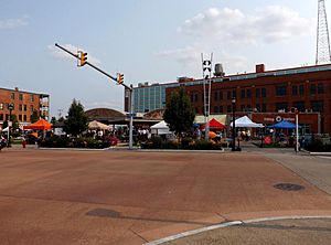 Larkin Square in 2014