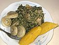 Le ndolè, plat mythique camerounais.