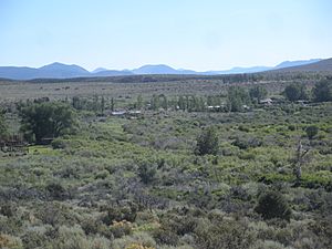 Mono City from a distance