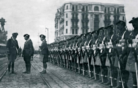 Occupation of Istanbul - British troops in Galata