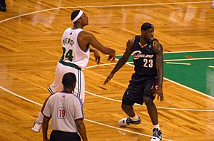 Paul Pierce LeBron James