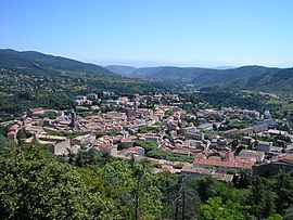 A view of Privas.