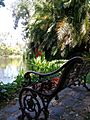 Rippon Lea lake seat