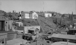 The Eldorado mine on Great Bear Lake, Northwest Territories, August 1944