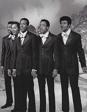 The Temptations on the Ed Sullivan Show