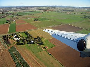 Towards the Warrumbungles from Dubbo