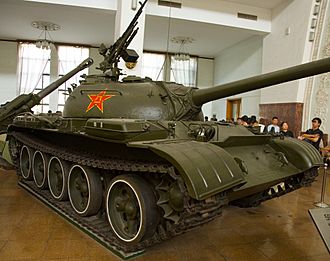 Type 59 tank - front right