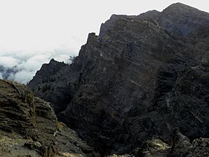 Walls of Caldera de Taburiente