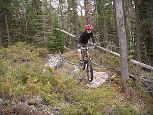 West hawk lake biking