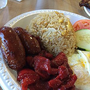 -SavorFilipino continues... Toci-Long-silog -FilipinoFood -Breakfast -tocino -longanisa (15095209992)