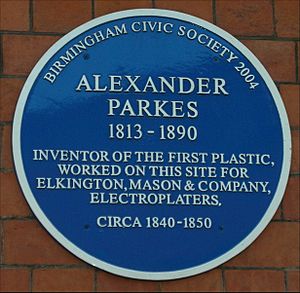 Alexander Parkes Blue Plaque