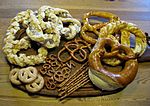 Assorted pretzels