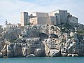 Castillo de Peñíscola desde el mar.jpg