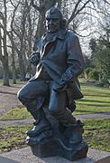 Erasmus Darwin Statue