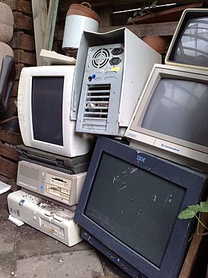 Ewaste-pile