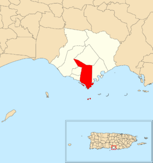 Location of Felicia 1 within the municipality of Santa Isabel shown in red