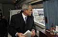 George W. Bush in Marine One