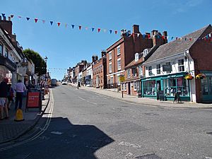 High Street, Lymington, Hampshire, England