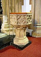 Holy Trinity Barnstaple font