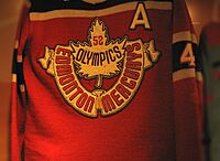 Jersey of the Edmonton Mercurys