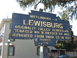 Official logo of Lewisburg