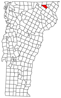 Located in Orleans County, Vermont